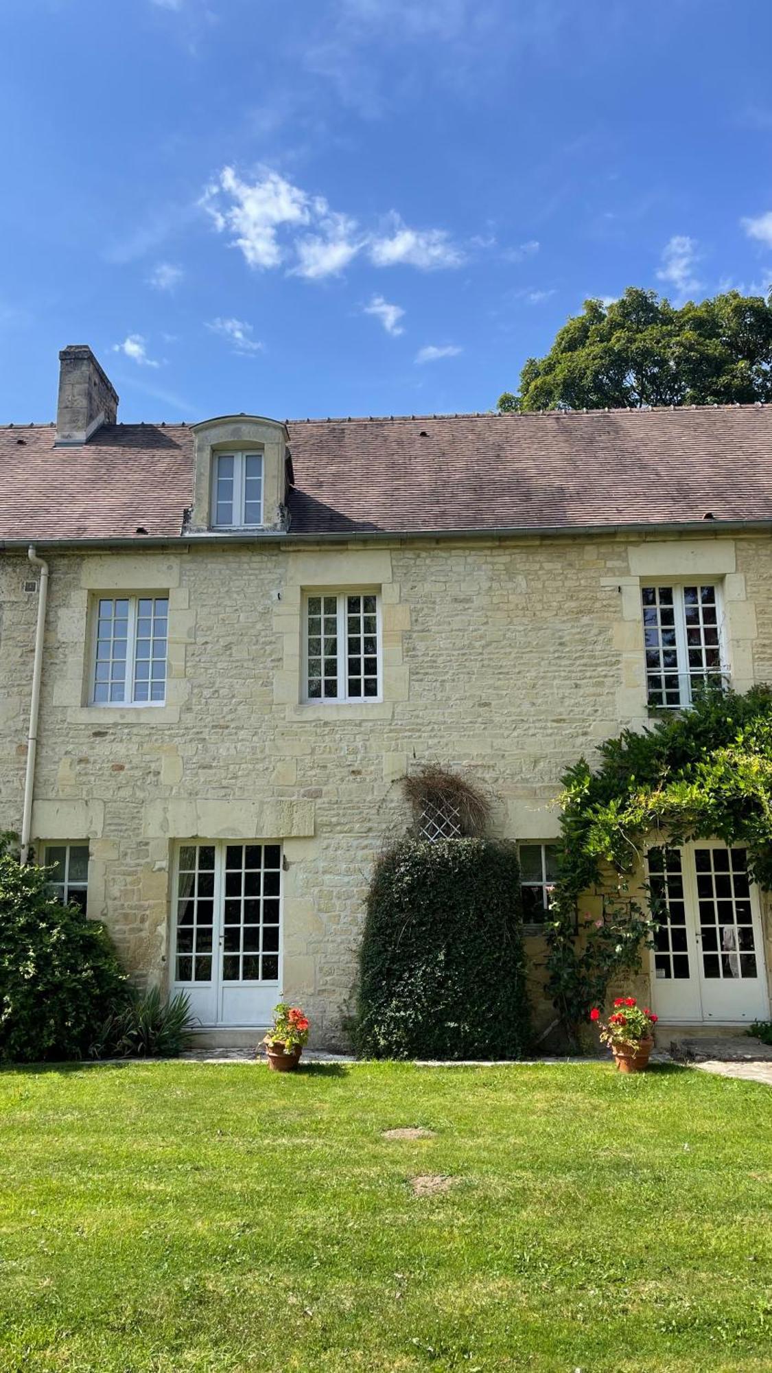Chambres D'Hotes Du Bas Manoir Bretteville-sur-Odon Esterno foto