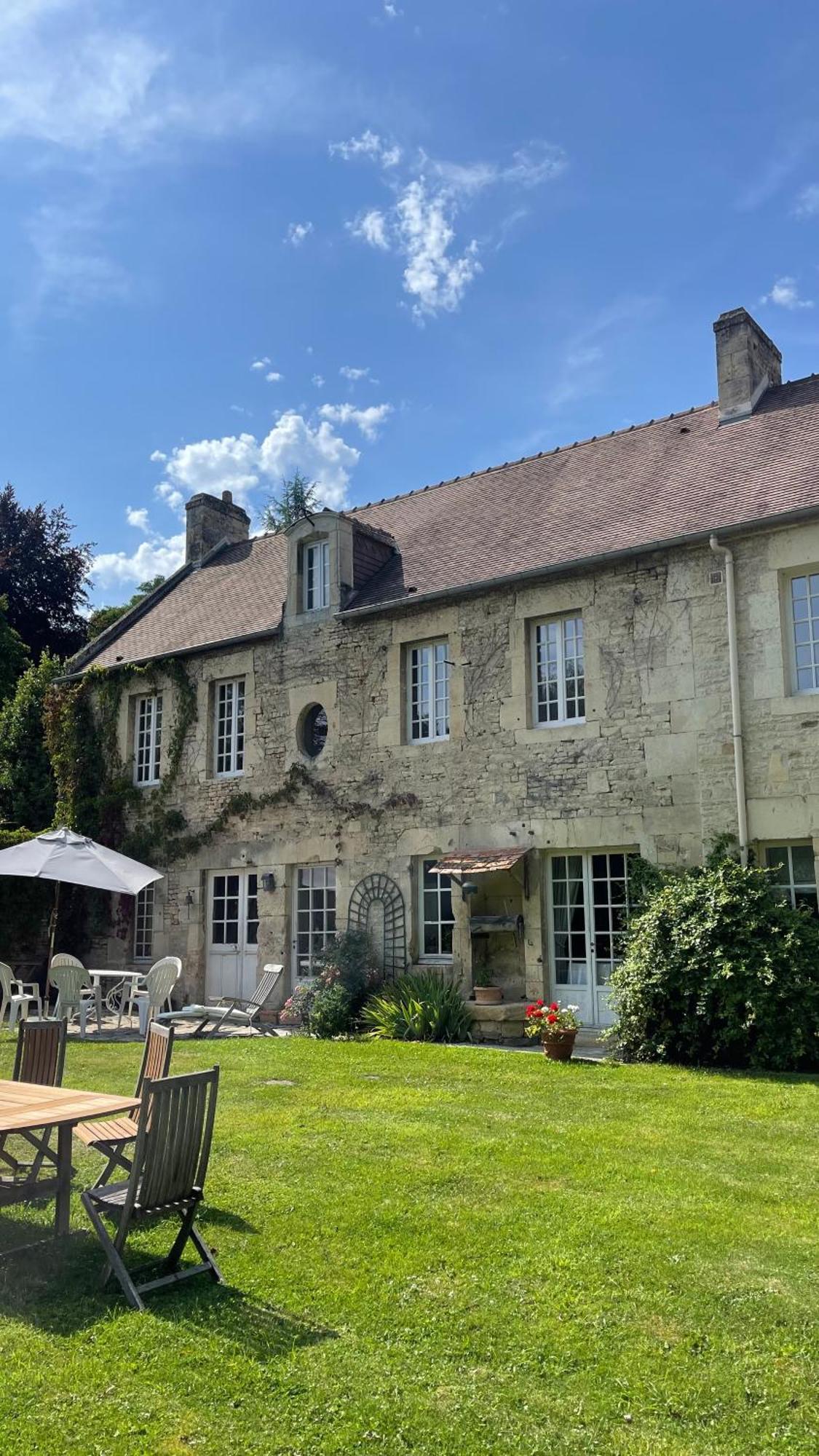 Chambres D'Hotes Du Bas Manoir Bretteville-sur-Odon Esterno foto